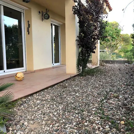 Willa Casa Bella Vista En Montana Con Vistas Al Mar Y Piscina Privada Cunit Zewnętrze zdjęcie