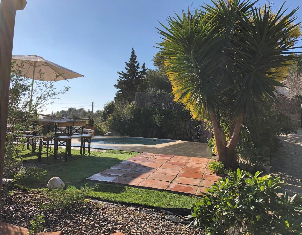 Casa Bella Vista En Montana Con Vistas Al Mar Y Piscina Privada * Cunit