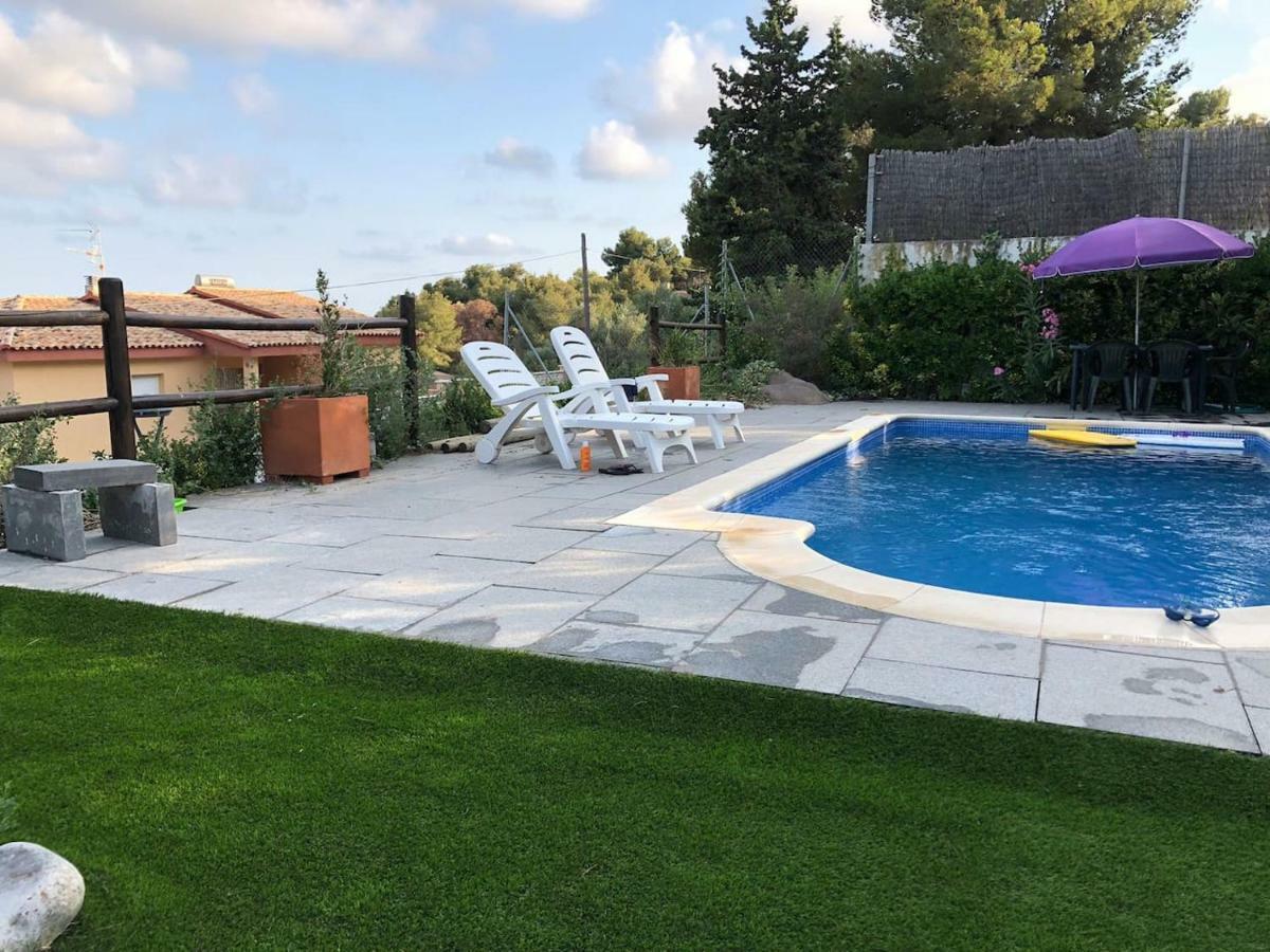 Hébergement de vacances Casa Bella Vista En Montana Con Vistas Al Mar Y Piscina Privada Cunit